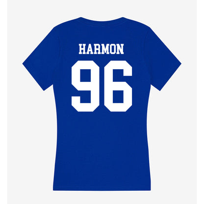 UNK - NCAA Football : Brock Harmon - Women's V-Neck T-Shirt-1