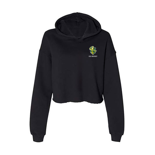 Clarkson - NCAA Women's Ice Hockey : Jaela Carter - Women's Crop Fleece Hoodie-0