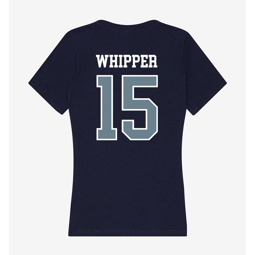 Howard - NCAA Softball : Aniyah Whipper - Women's V-Neck T-Shirt-1