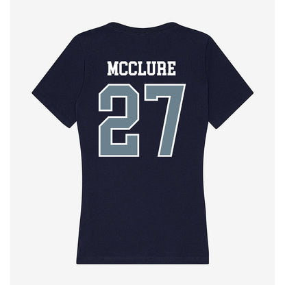 Howard - NCAA Women's Soccer : Courtney Mcclure - Women's V-Neck T-Shirt-1