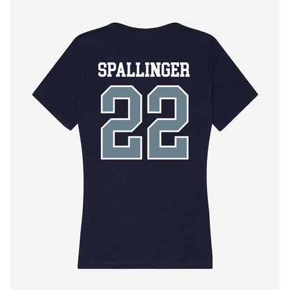 Howard - NCAA Men's Soccer : Jude Spallinger - Women's V-Neck T-Shirt-1