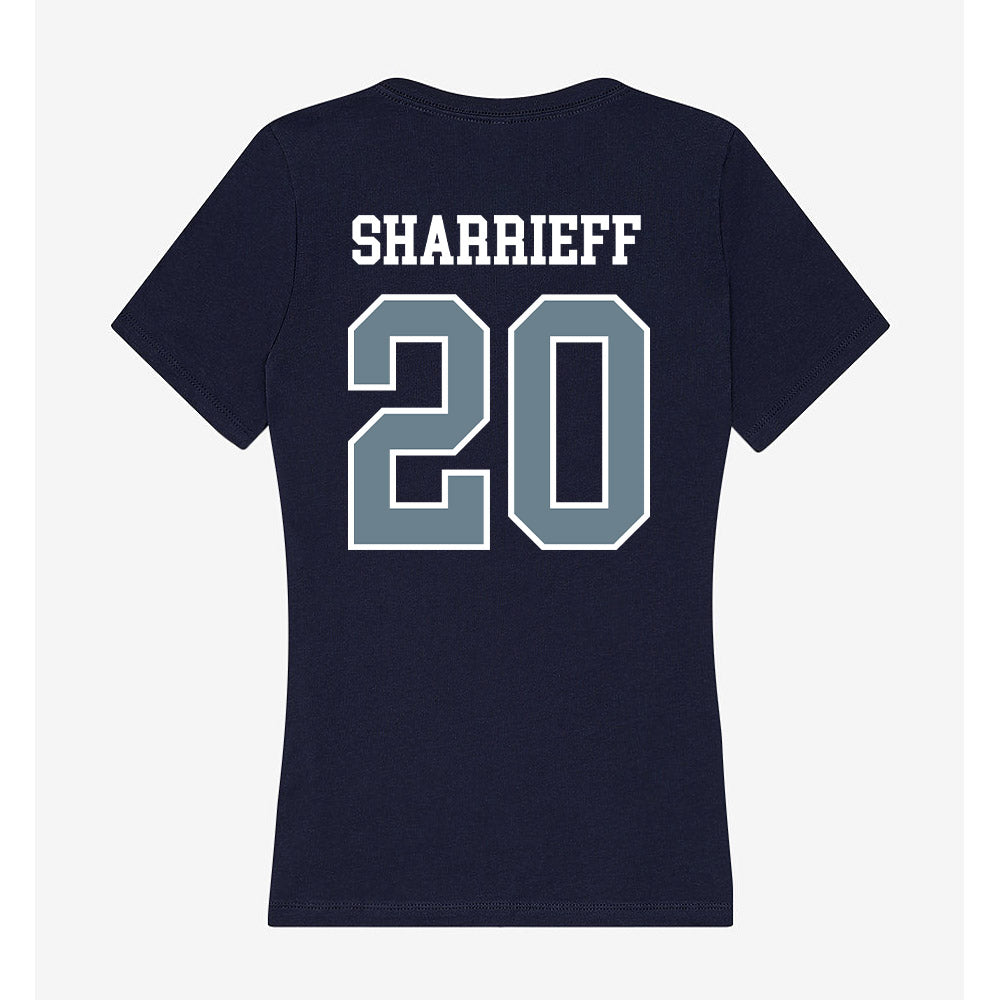 Howard - NCAA Men's Soccer : Khari Sharrieff - Women's V-Neck T-Shirt-1