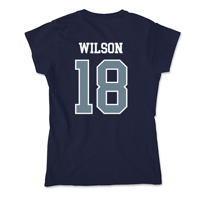 Howard - NCAA Men's Soccer : Stephon Wilson - Soft Style Women’s T-Shirt-1