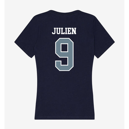 Howard - NCAA Men's Soccer : Jorden Julien - Women's V-Neck T-Shirt-1