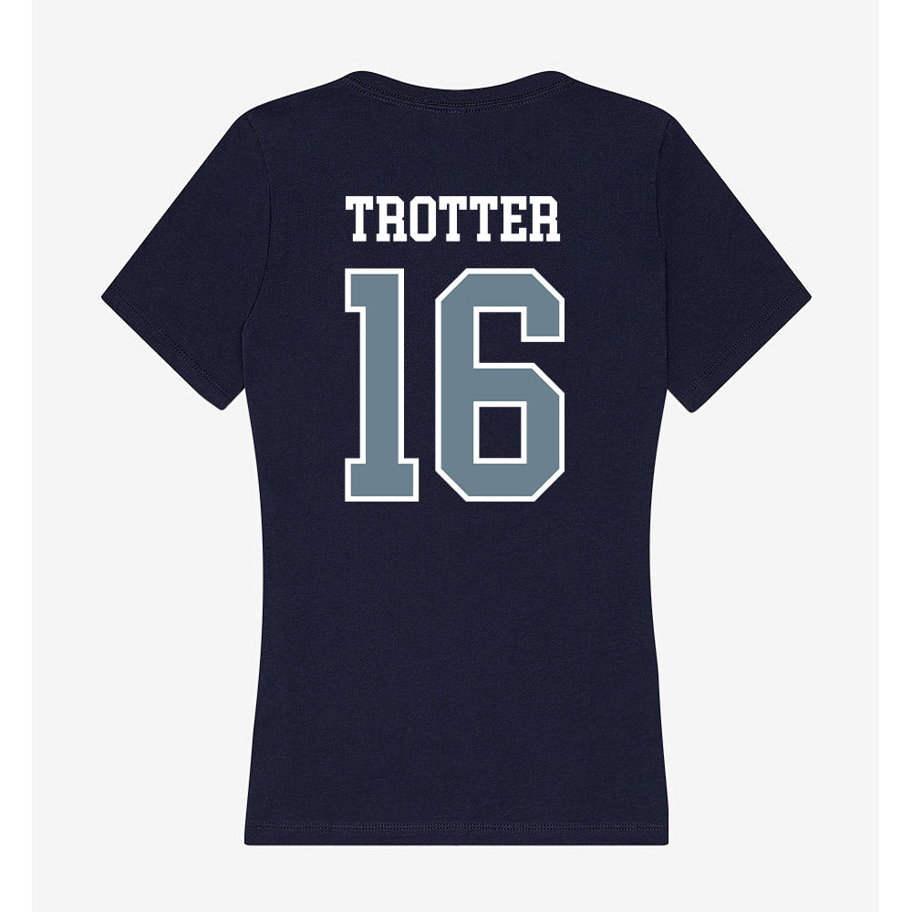 Howard - NCAA Softball : Tori Trotter - Women's V-Neck T-Shirt-1