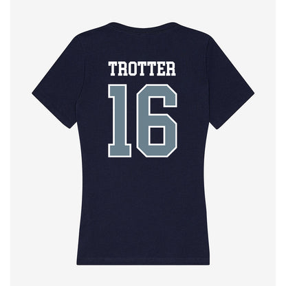 Howard - NCAA Softball : Tori Trotter - Women's V-Neck T-Shirt-1