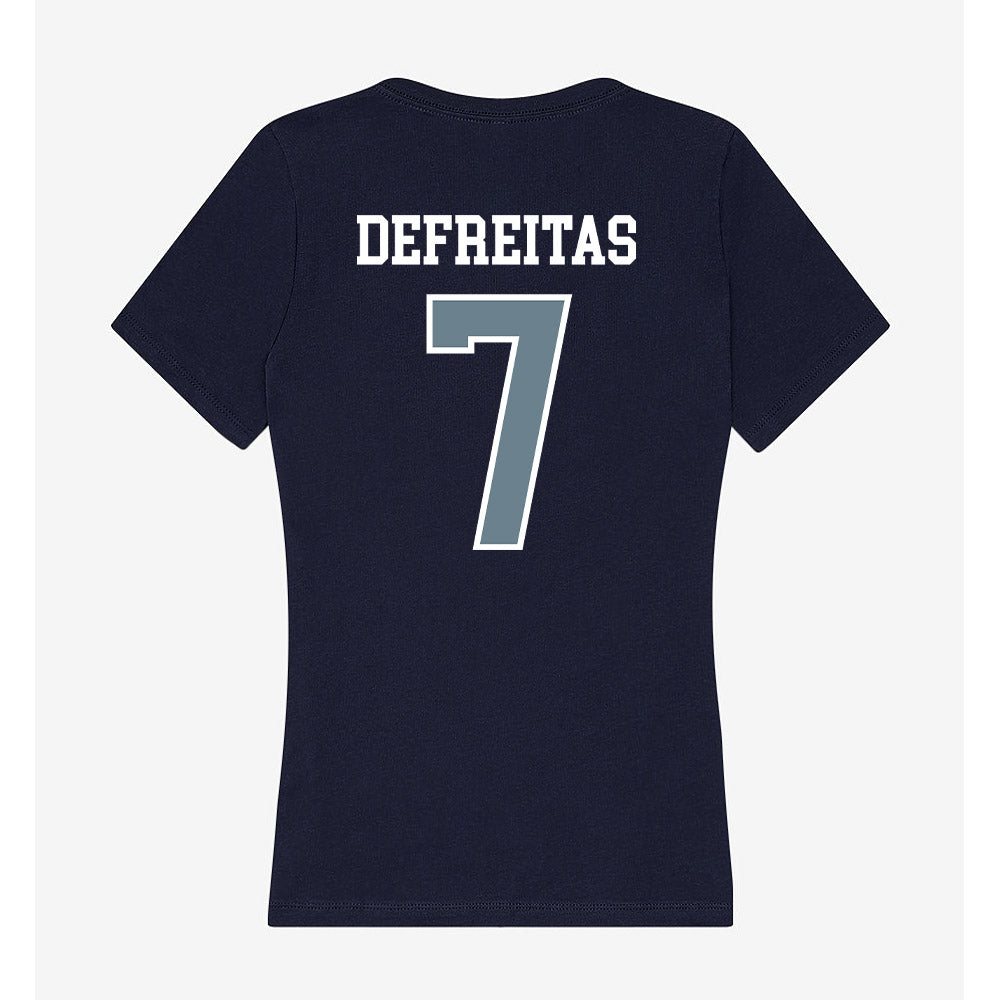 Howard - NCAA Women's Soccer : Jaileen Defreitas - Women's V-Neck T-Shirt-1