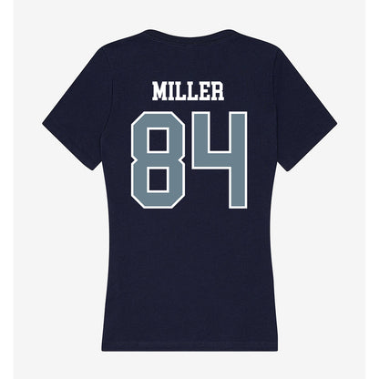 Howard - NCAA Football : Myles Miller - Women's V-Neck T-Shirt-1