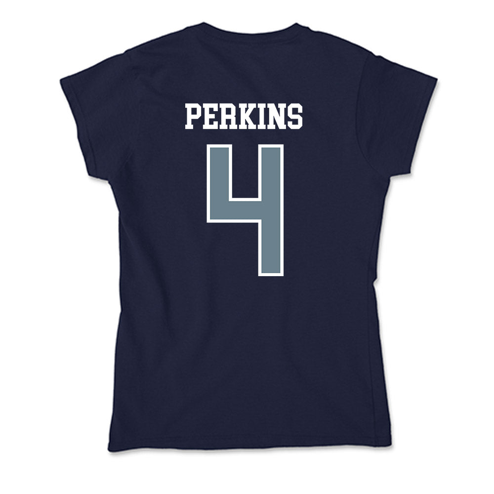 Howard - NCAA Men's Soccer : Louis Perkins - Soft Style Women’s T-Shirt-1