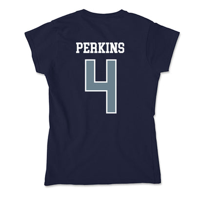 Howard - NCAA Men's Soccer : Louis Perkins - Soft Style Women’s T-Shirt-1