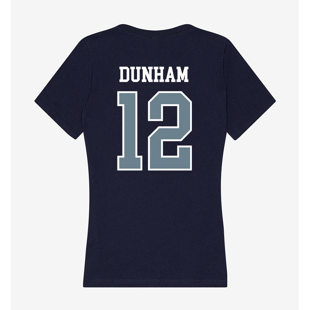 Howard - NCAA Men's Soccer : Niles Dunham - Women's V-Neck T-Shirt-1