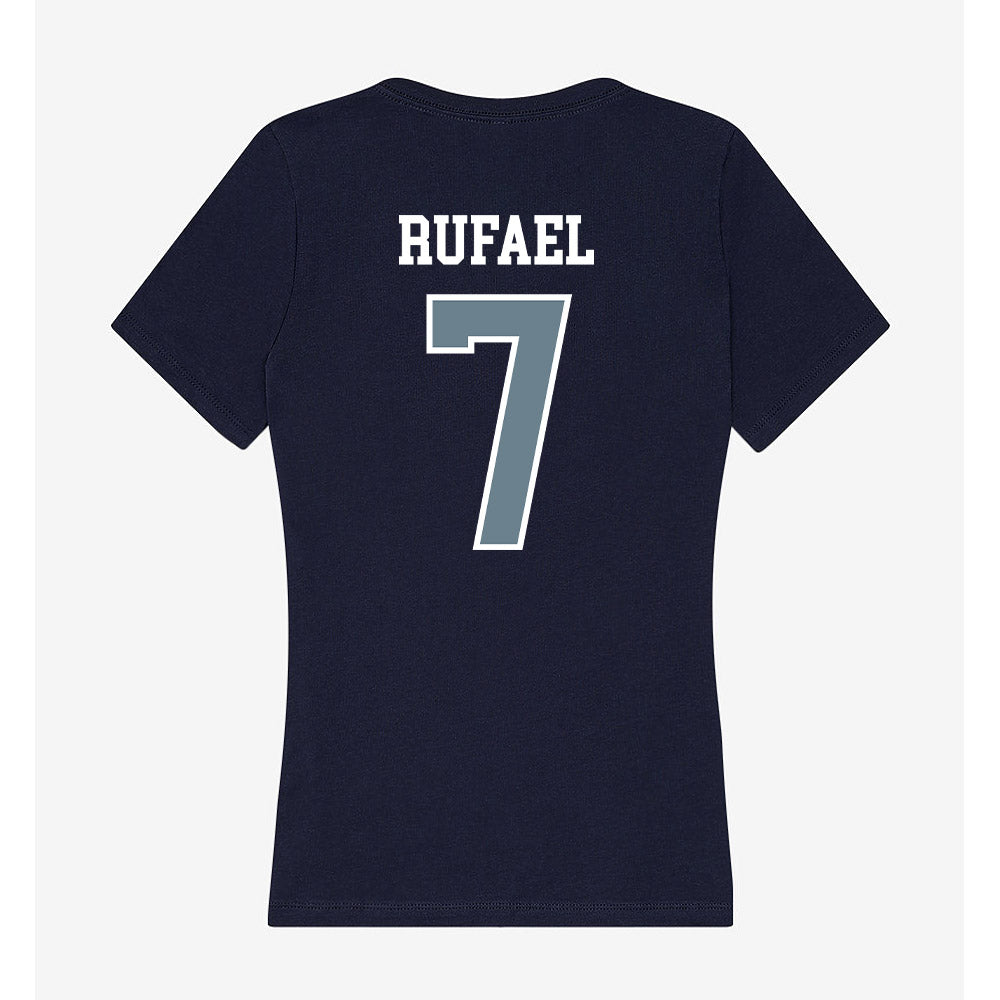 Howard - NCAA Men's Soccer : Christian Rufael - Women's V-Neck T-Shirt-1