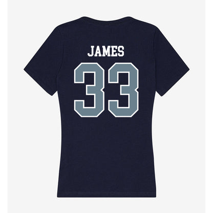 Howard - NCAA Softball : Jocelyn James - Women's V-Neck T-Shirt-1