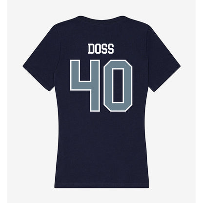 Howard - NCAA Softball : Zafirah Doss - Women's V-Neck T-Shirt-1