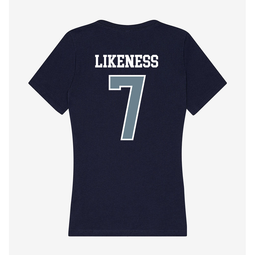 Howard - NCAA Softball : Caydence Likeness - Women's V-Neck T-Shirt-1