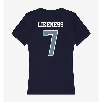Howard - NCAA Softball : Caydence Likeness - Women's V-Neck T-Shirt-1