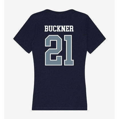 Howard - NCAA Women's Volleyball : Addison Buckner - Women's V-Neck T-Shirt-1