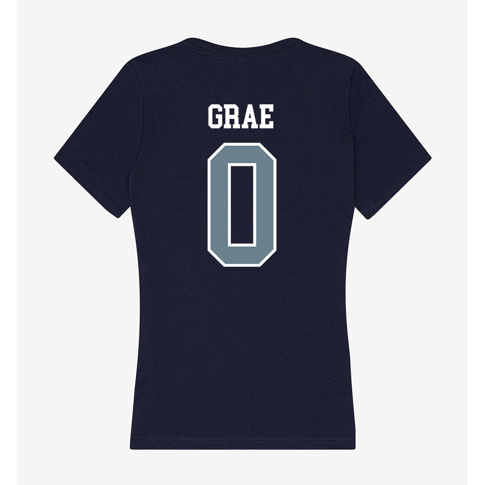 Howard - NCAA Women's Soccer : Nya Grae - Women's V-Neck T-Shirt-1