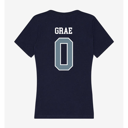 Howard - NCAA Women's Soccer : Nya Grae - Women's V-Neck T-Shirt-1