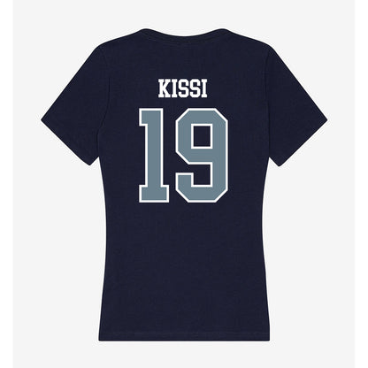 Howard - NCAA Women's Soccer : Imani Kissi - Women's V-Neck T-Shirt-1