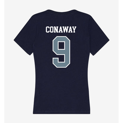 Howard - NCAA Softball : Aiko Conaway - Women's V-Neck T-Shirt-1