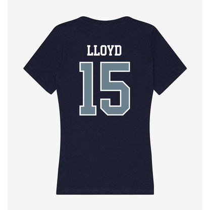 Howard - NCAA Men's Soccer : Marshall Lloyd - Women's V-Neck T-Shirt-1