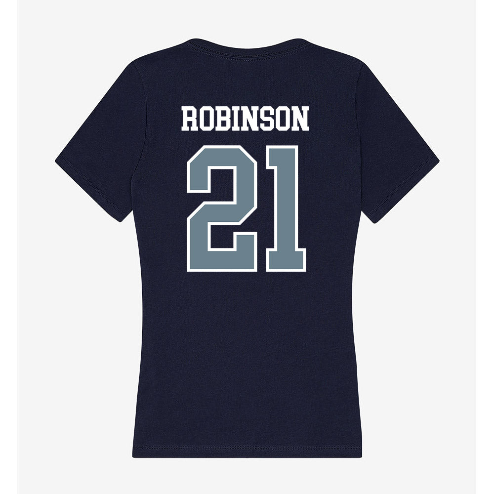 Howard - NCAA Men's Soccer : Naim Robinson - Women's V-Neck T-Shirt-1