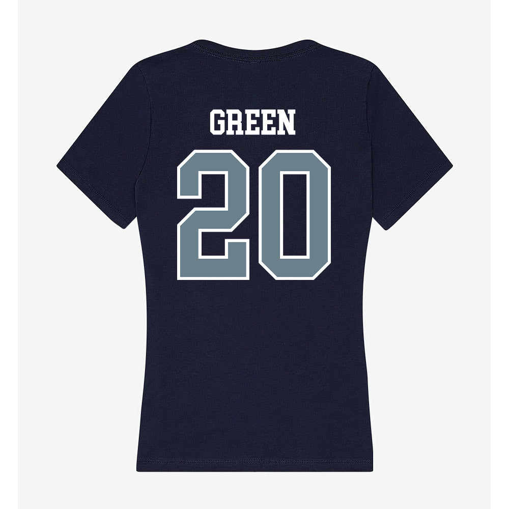Howard - NCAA Women's Lacrosse : Naomi Green - Women's V-Neck T-Shirt-1