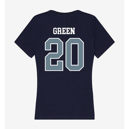 Howard - NCAA Women's Lacrosse : Naomi Green - Women's V-Neck T-Shirt-1