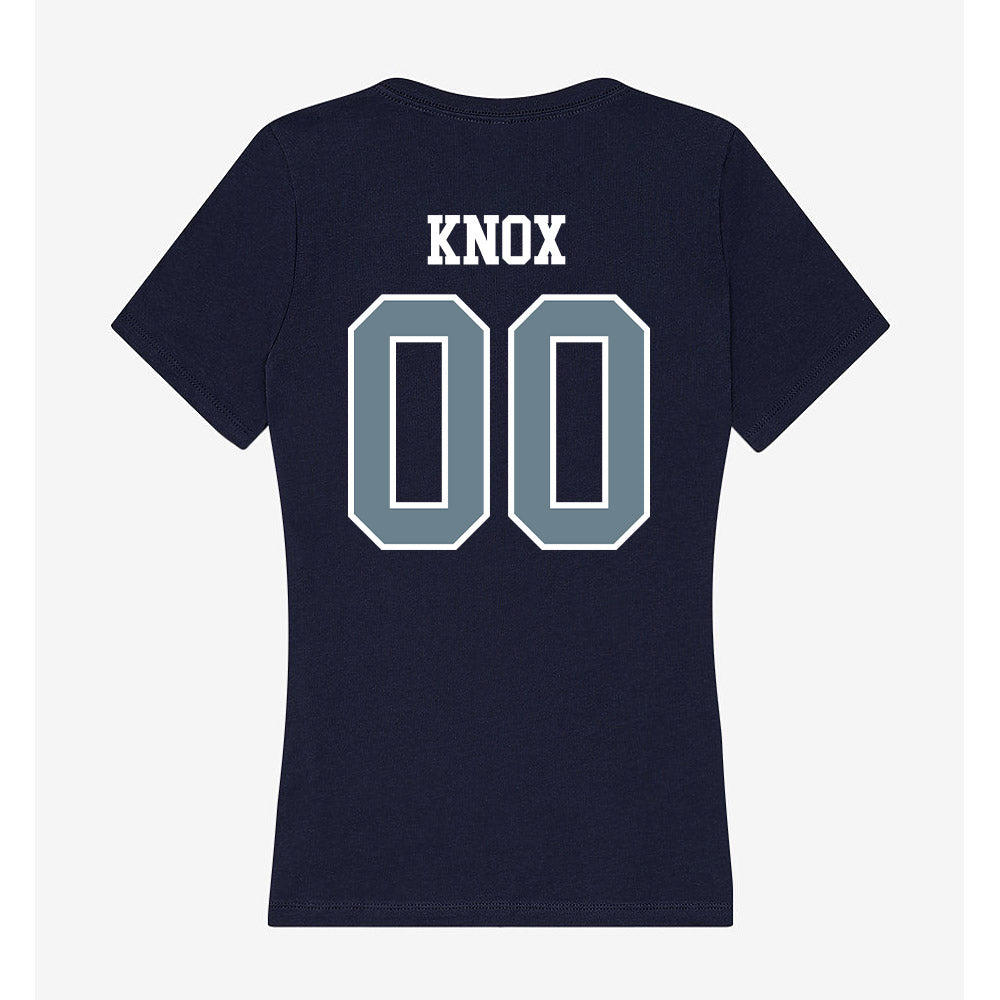 Howard - NCAA Women's Soccer : Trinity Knox - Women's V-Neck T-Shirt-1