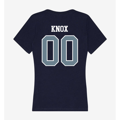 Howard - NCAA Women's Soccer : Trinity Knox - Women's V-Neck T-Shirt-1