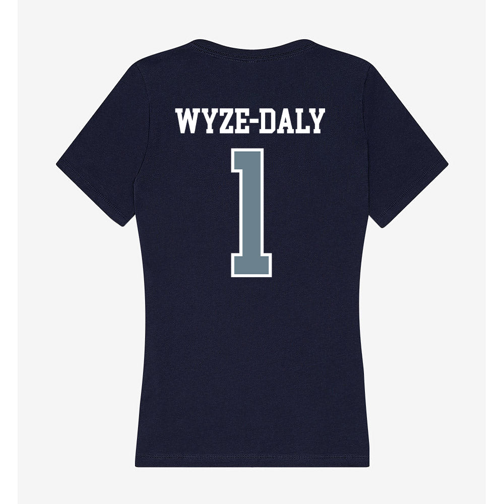 Howard - NCAA Men's Soccer : Ireal Wyze-Daly - Women's V-Neck T-Shirt-1