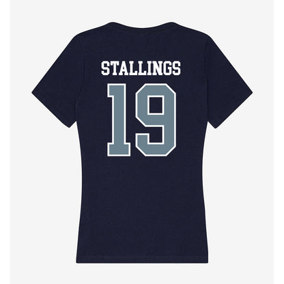 Howard - NCAA Men's Soccer : Roman Stallings - Women's V-Neck T-Shirt-1