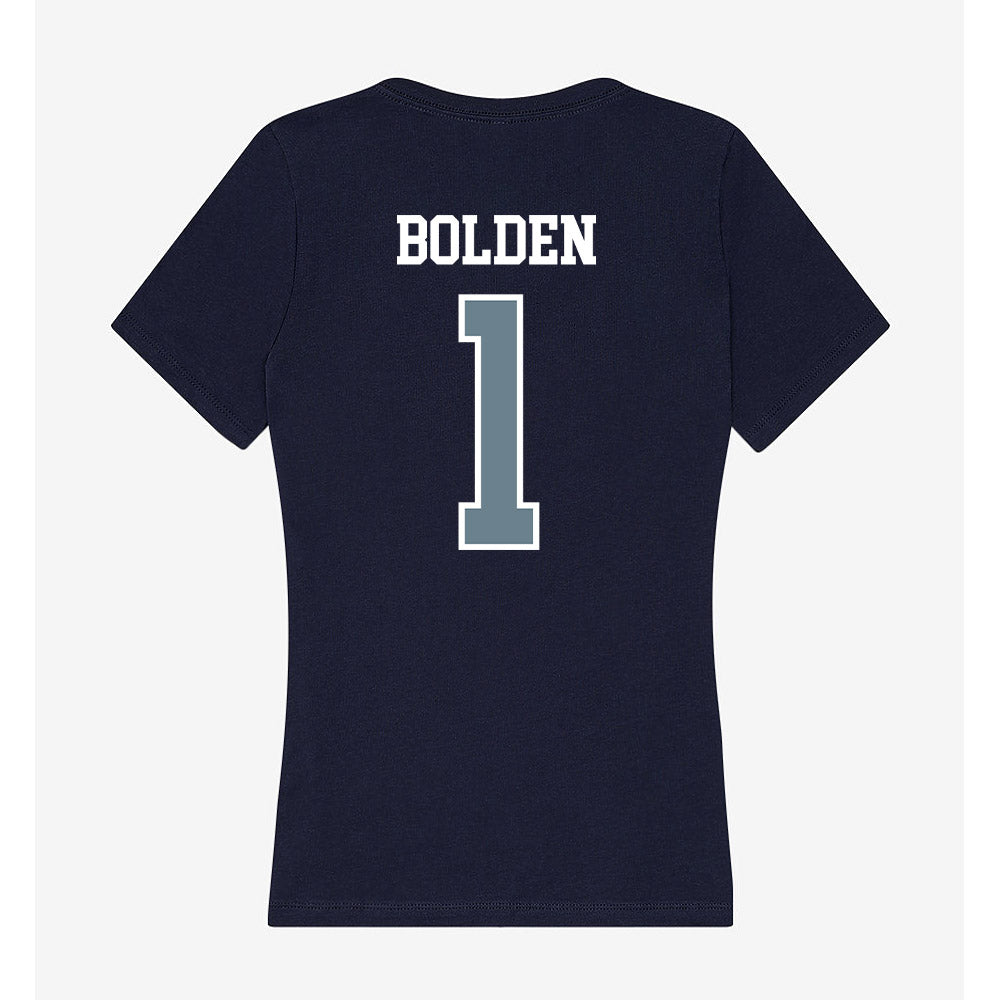 Howard - NCAA Women's Soccer : Nadia Bolden - Women's V-Neck T-Shirt-1