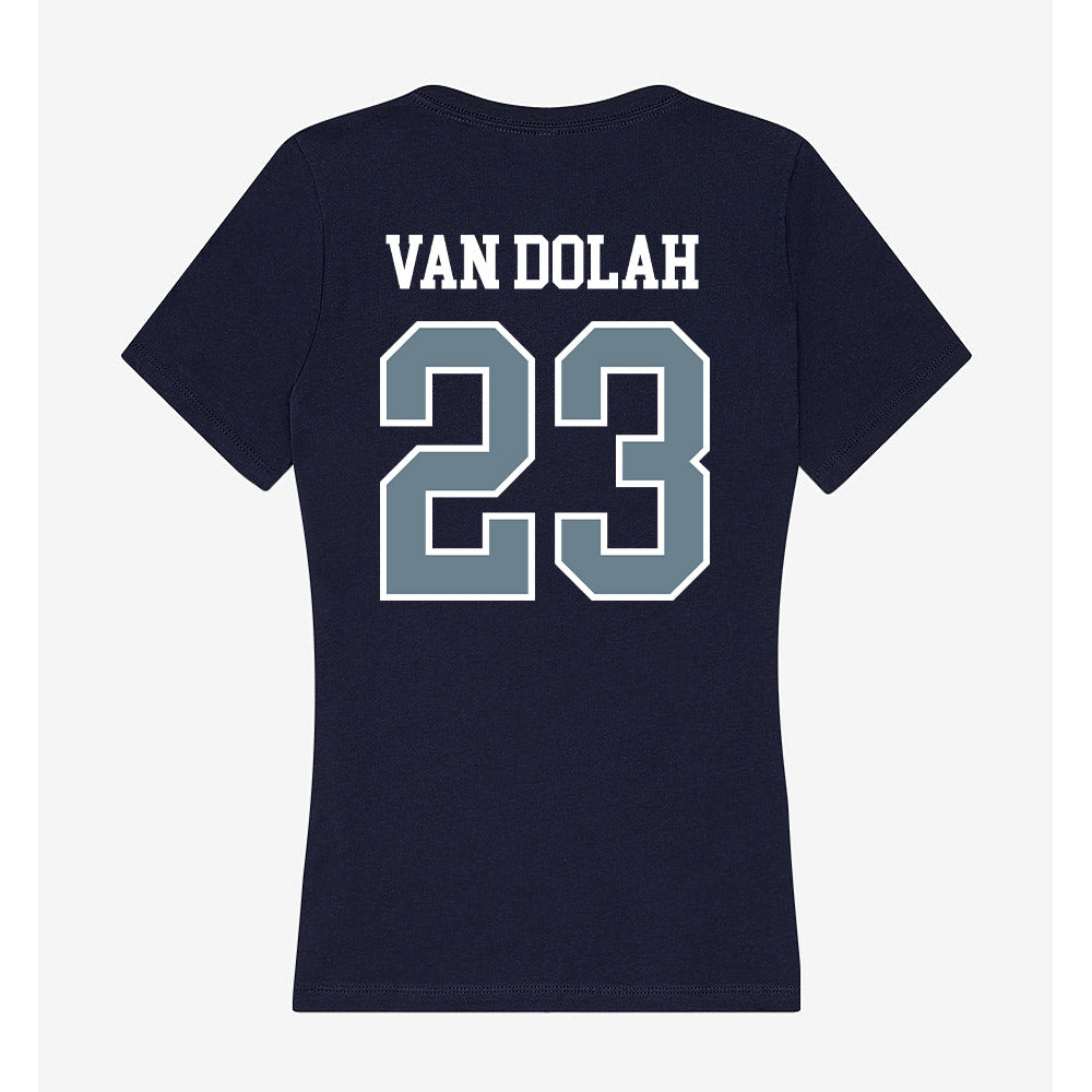 Howard - NCAA Softball : Madison Van Dolah - Women's V-Neck T-Shirt-1