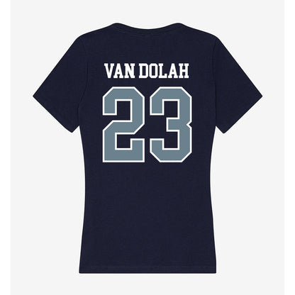 Howard - NCAA Softball : Madison Van Dolah - Women's V-Neck T-Shirt-1