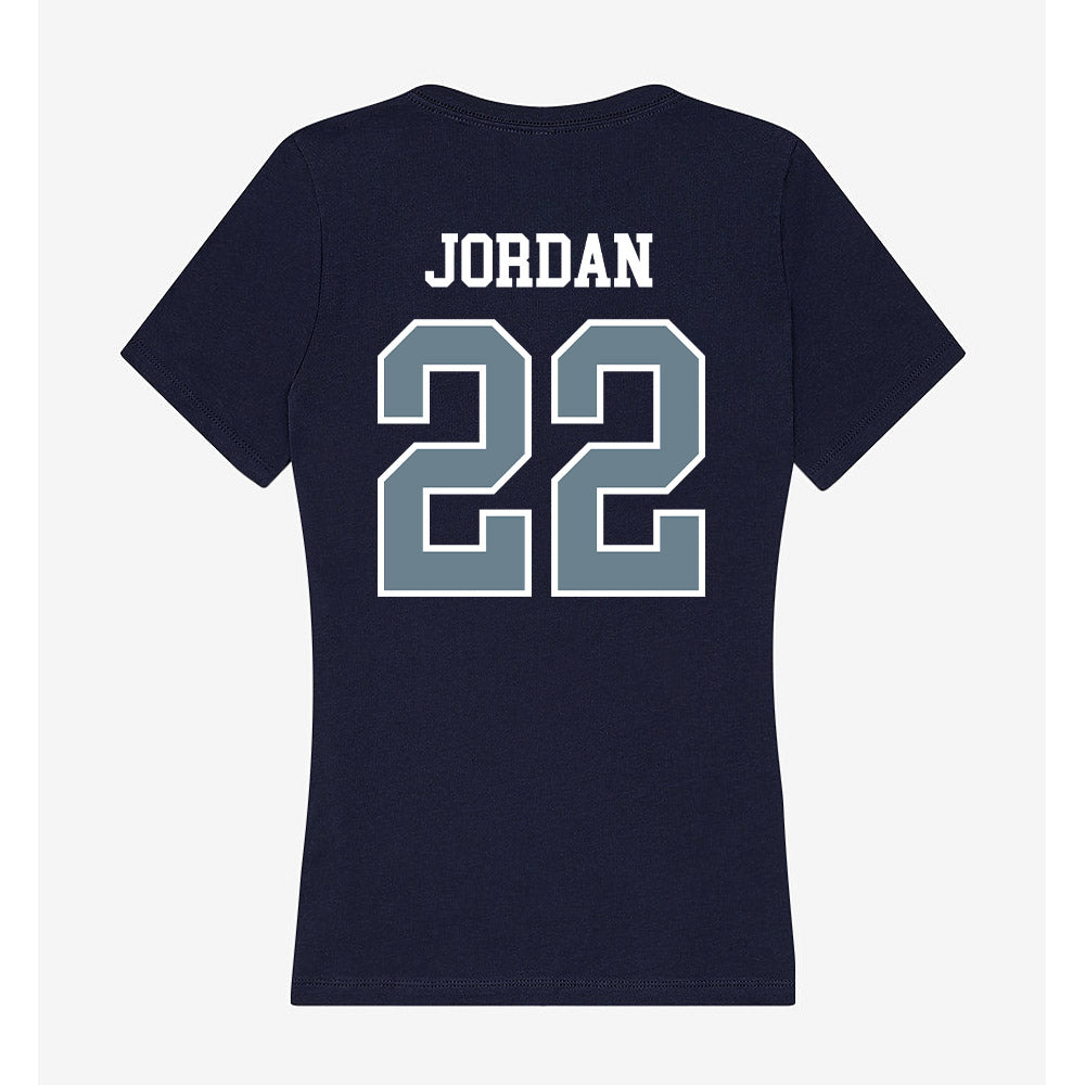 Howard - NCAA Softball : Maryn Jordan - Women's V-Neck T-Shirt-1