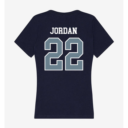 Howard - NCAA Softball : Maryn Jordan - Women's V-Neck T-Shirt-1