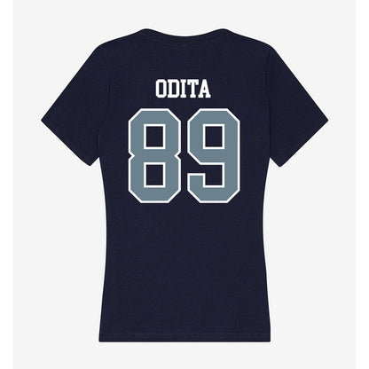 Howard - NCAA Football : Ryan Odita - Women's V-Neck T-Shirt-1