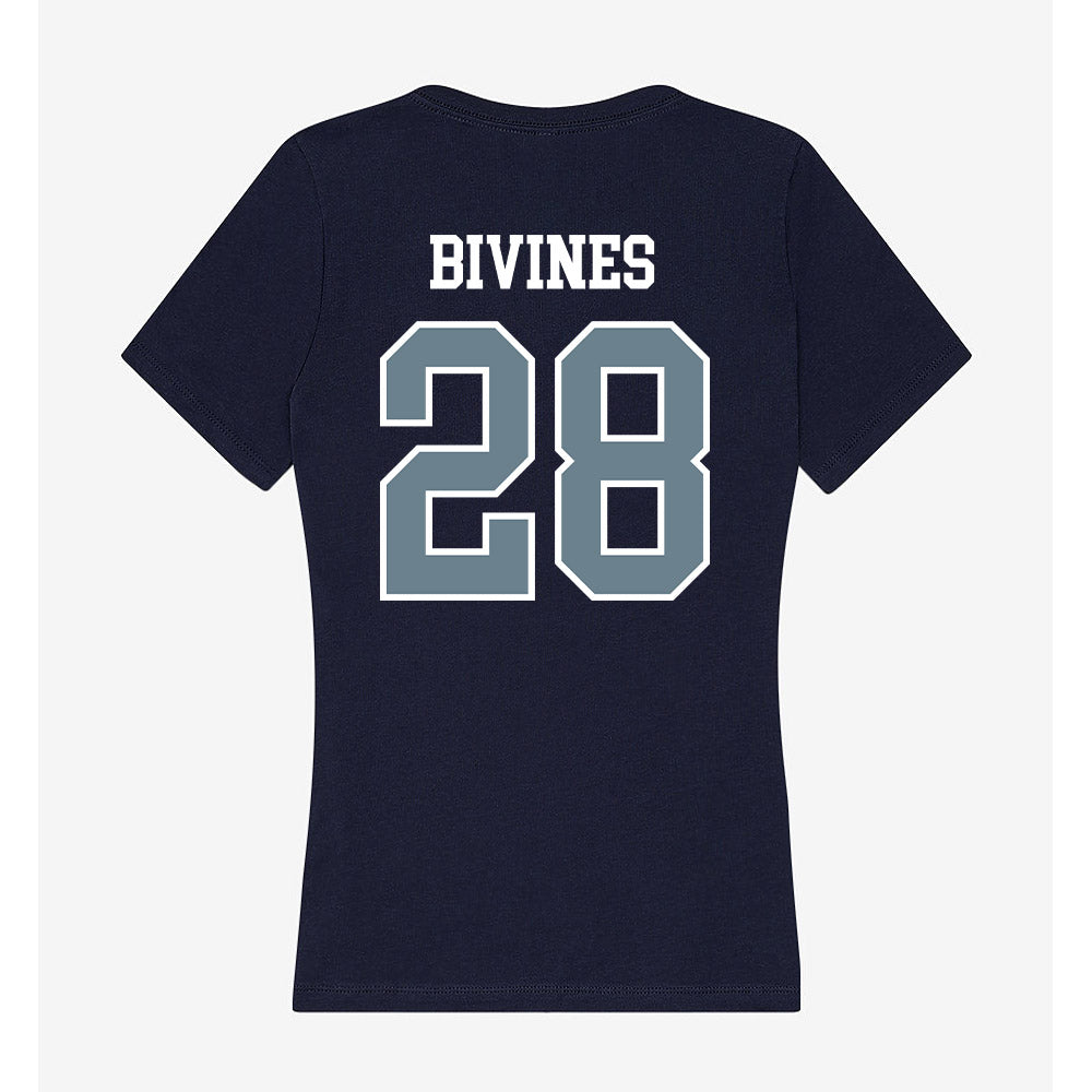 Howard - NCAA Football : Anthony Bivines - Women's V-Neck T-Shirt-1