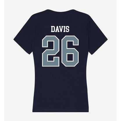Howard - NCAA Women's Lacrosse : Ryan Davis - Women's V-Neck T-Shirt-1