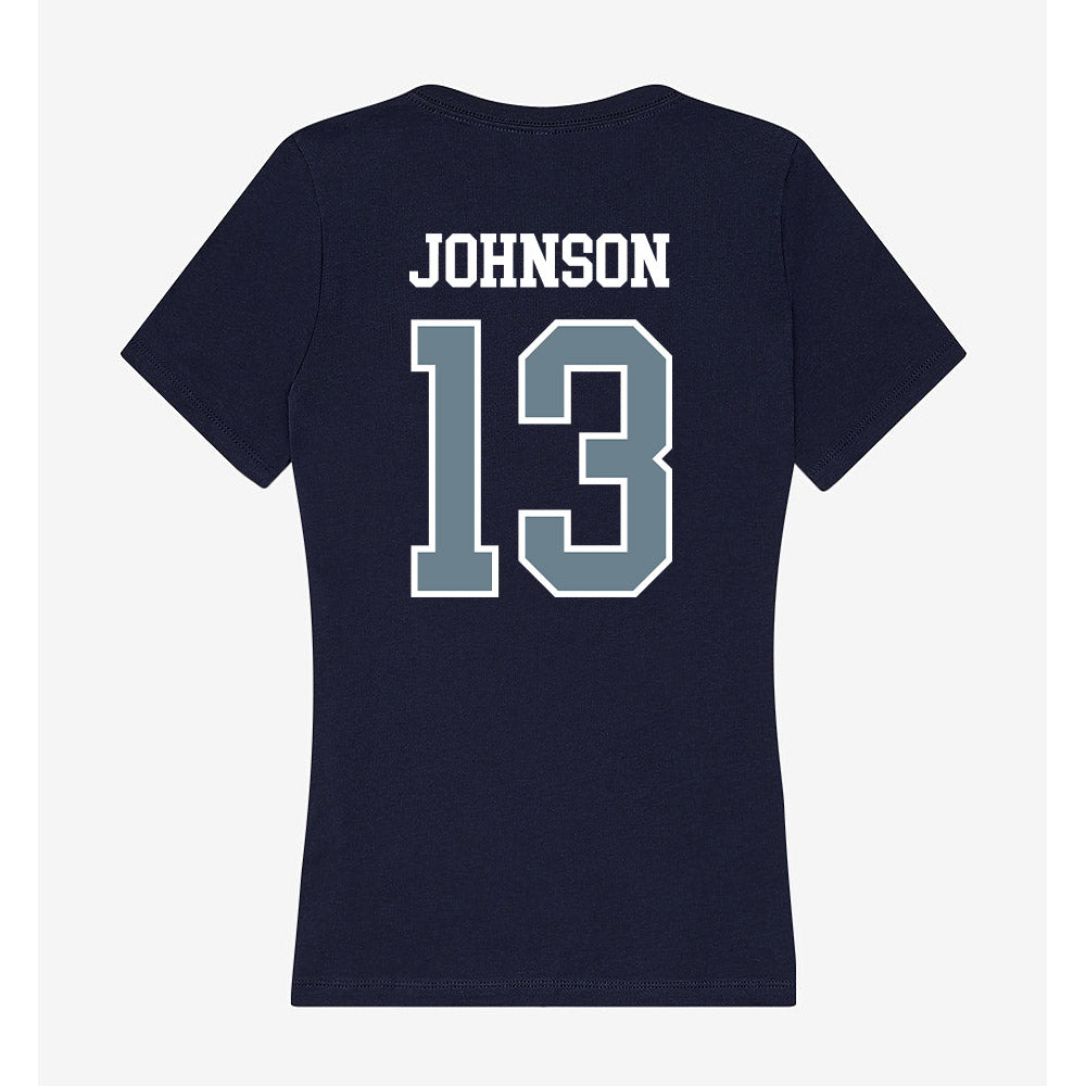 Howard - NCAA Women's Volleyball : Dayion Johnson - Women's V-Neck T-Shirt-1