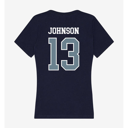 Howard - NCAA Women's Volleyball : Dayion Johnson - Women's V-Neck T-Shirt-1