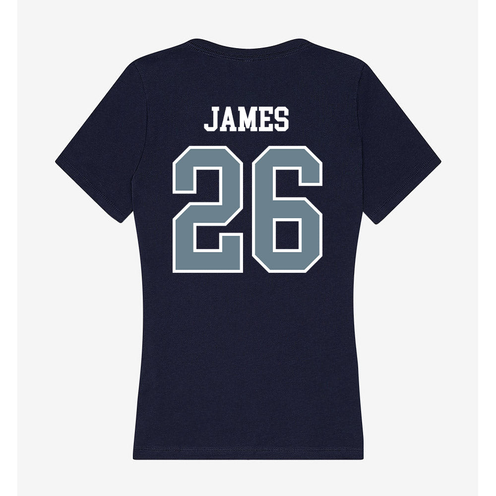 Howard - NCAA Women's Soccer : Samantha James - Women's V-Neck T-Shirt-1