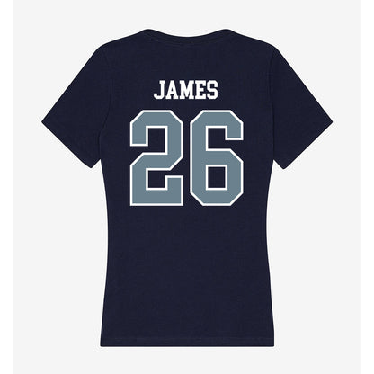 Howard - NCAA Women's Soccer : Samantha James - Women's V-Neck T-Shirt-1