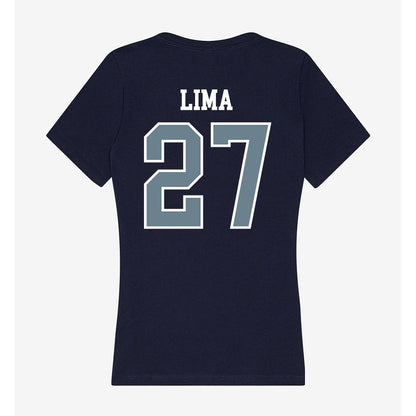 Howard - NCAA Women's Lacrosse : Sophia Lima - Women's V-Neck T-Shirt-1