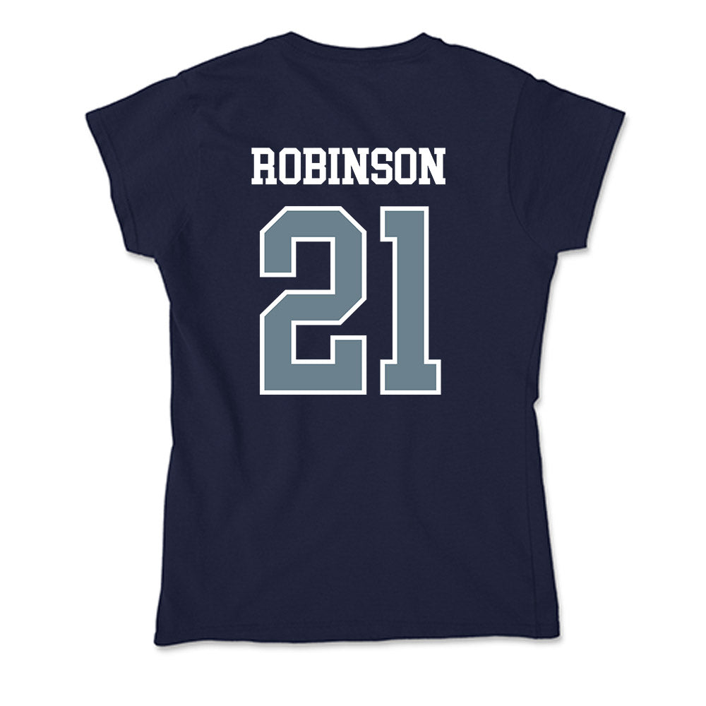 Howard - NCAA Men's Soccer : Naim Robinson - Soft Style Women’s T-Shirt-1