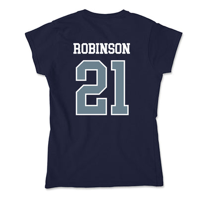 Howard - NCAA Men's Soccer : Naim Robinson - Soft Style Women’s T-Shirt-1