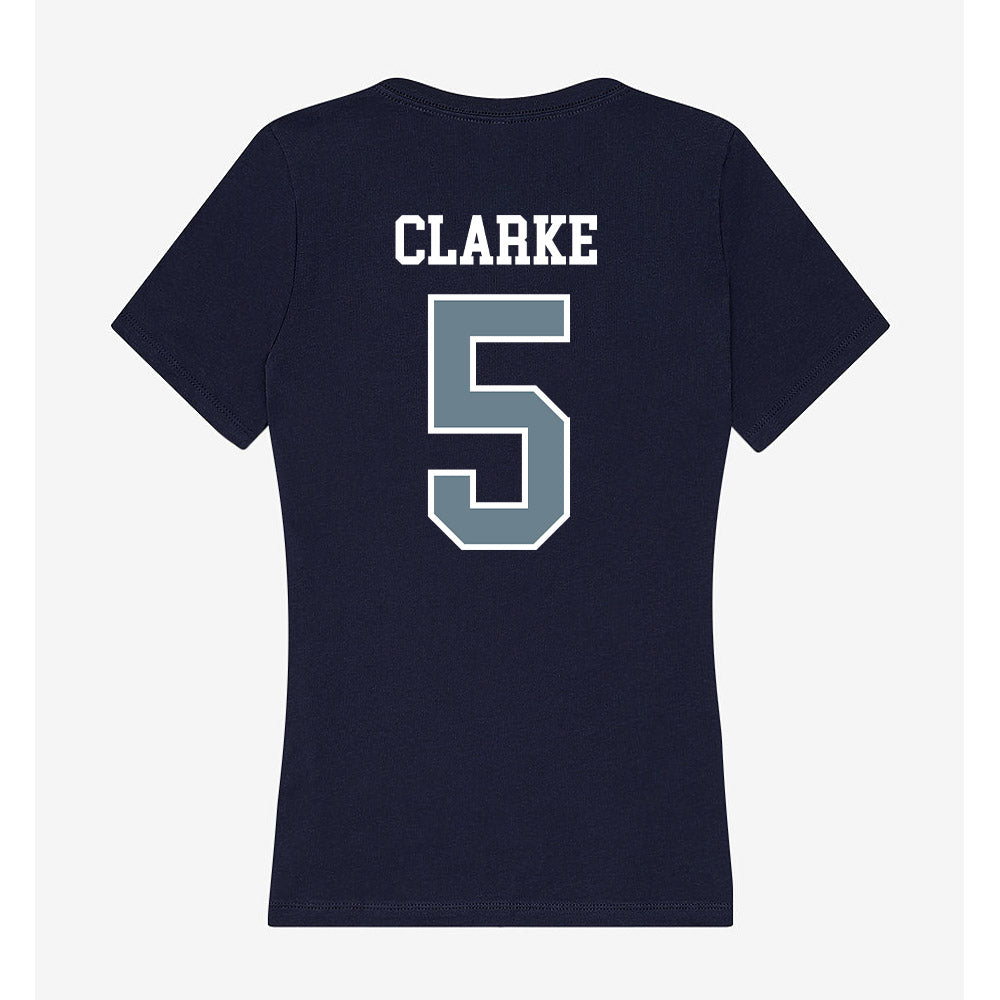 Howard - NCAA Men's Soccer : Bryson Clarke - Women's V-Neck T-Shirt-1