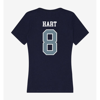 Howard - NCAA Softball : Merci Hart - Women's V-Neck T-Shirt-1